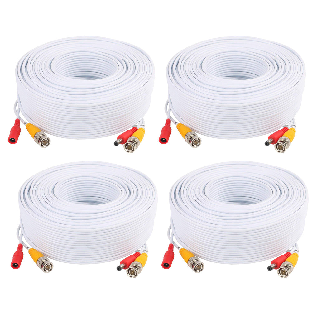Siamese Cable Types Pre-Made All-in-One BNC Video and Power Siamese Cable with Connector f