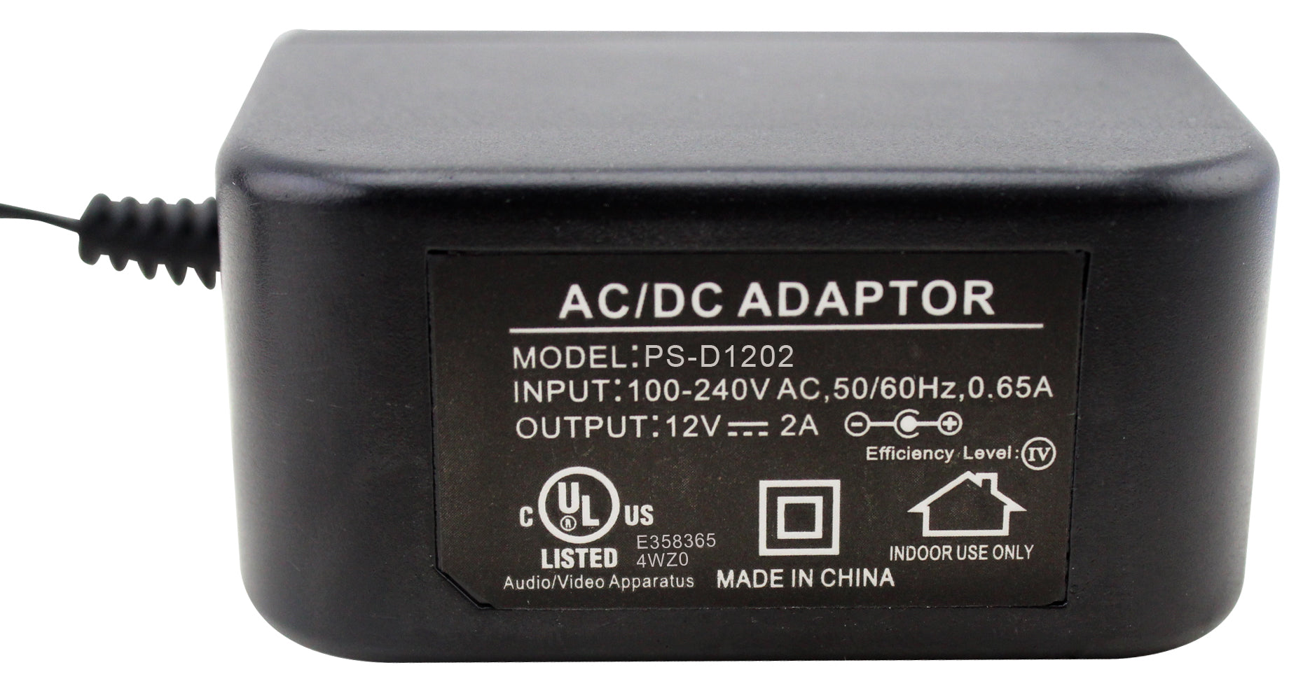 UL 18V AC/DC Adapter Charger For GPU481801000WD00 ESA217 - 5ft Cable, Aprelco